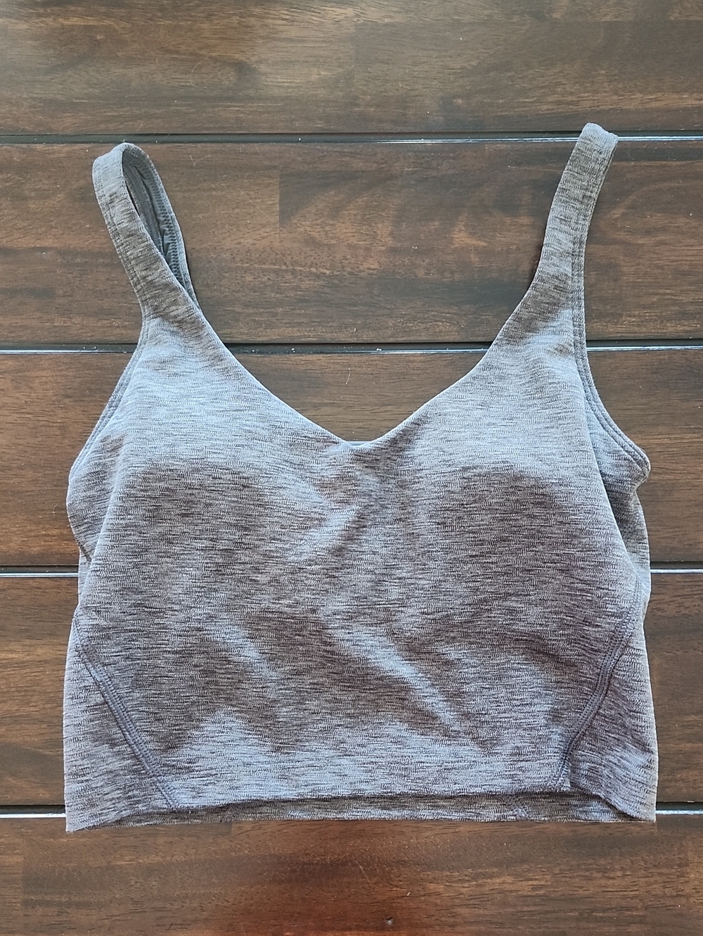 Hollister cropped tank with built in bra